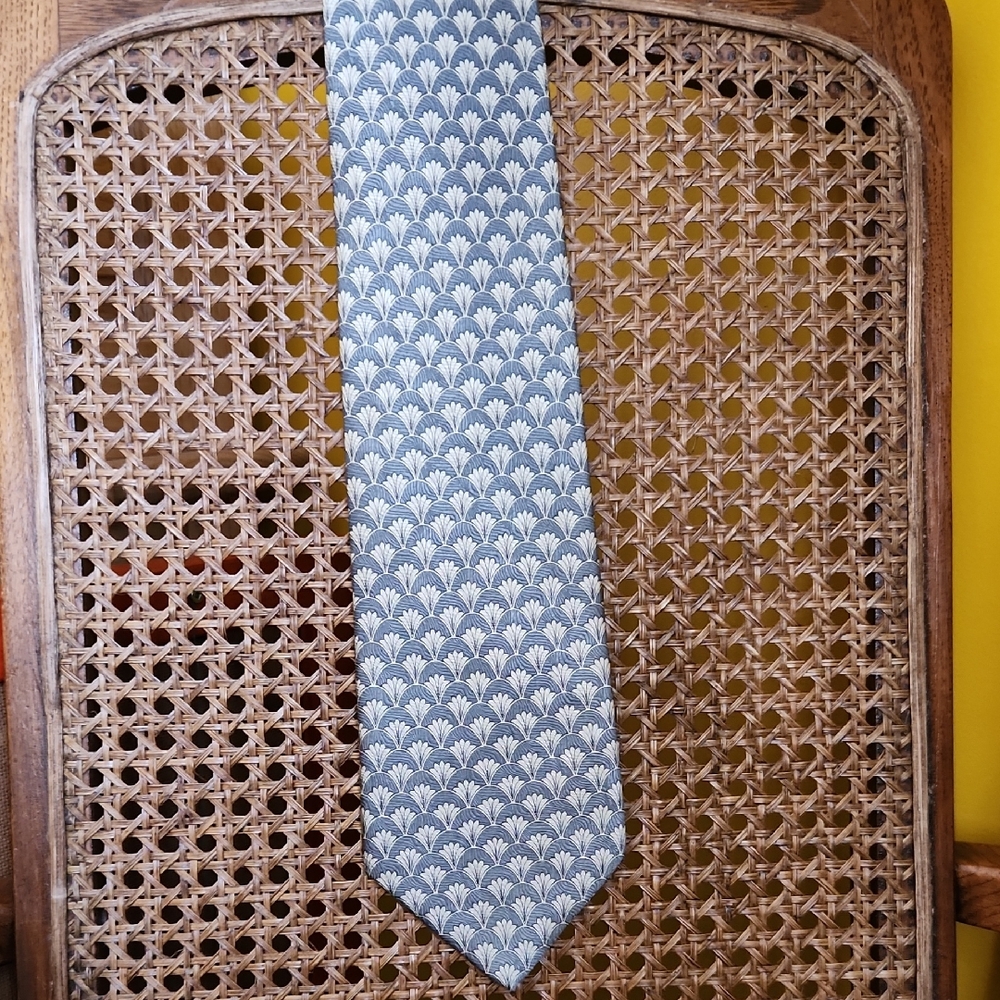 100% Silk Patterned Men's Tie